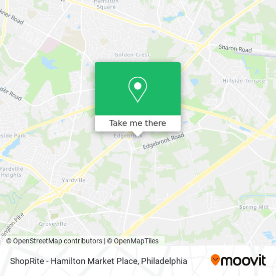 ShopRite - Hamilton Market Place map