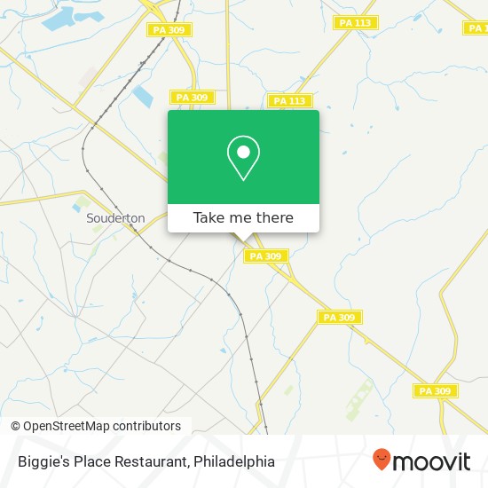 Biggie's Place Restaurant map