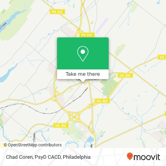 Mapa de Chad Coren, PsyD CACD