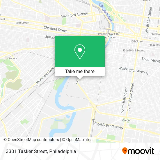 3301 Tasker Street map