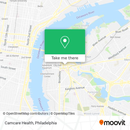 Camcare Health map