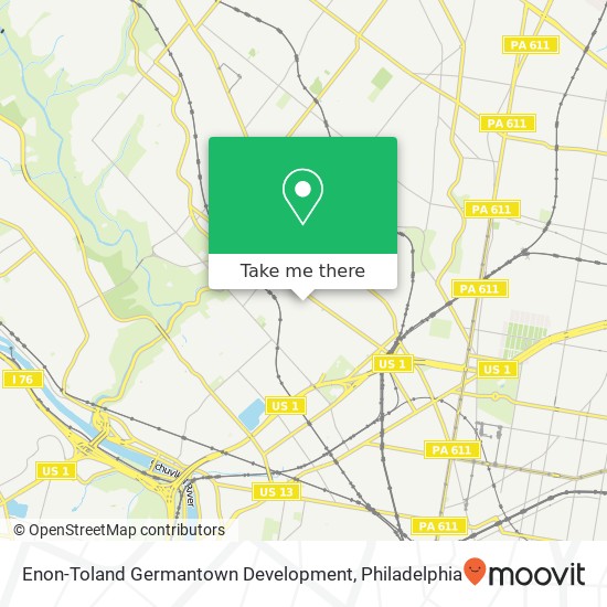 Mapa de Enon-Toland Germantown Development