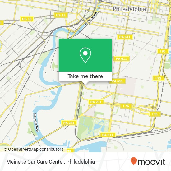 Meineke Car Care Center map