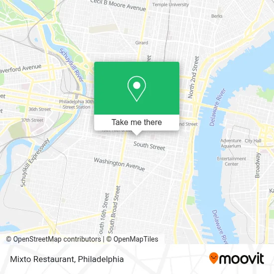 Mixto Restaurant map