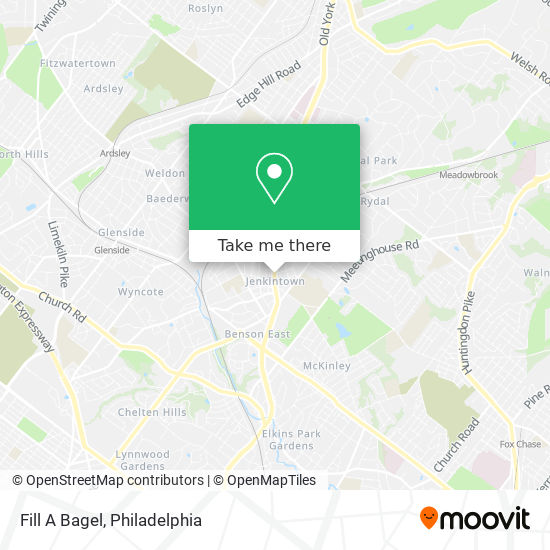 Fill A Bagel map