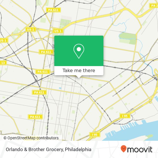 Orlando & Brother Grocery map