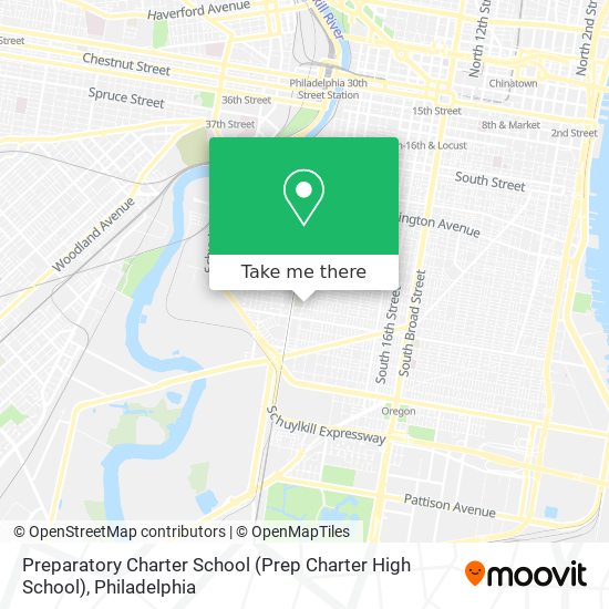 Preparatory Charter School (Prep Charter High School) map