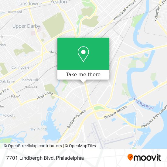 7701 Lindbergh Blvd map