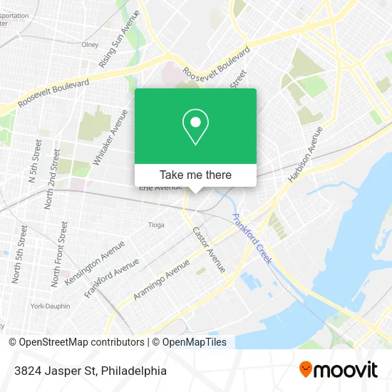 3824 Jasper St map
