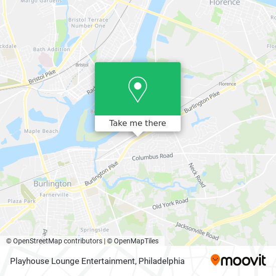 Mapa de Playhouse Lounge Entertainment