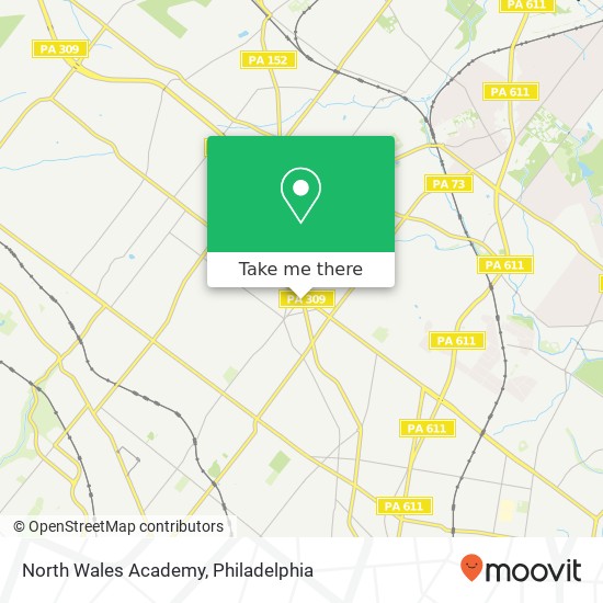 North Wales Academy, 8012 Ogontz Ave map