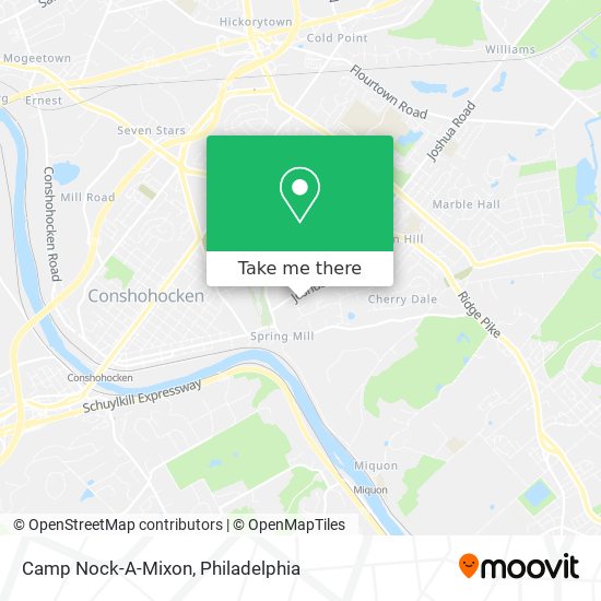Camp Nock-A-Mixon map