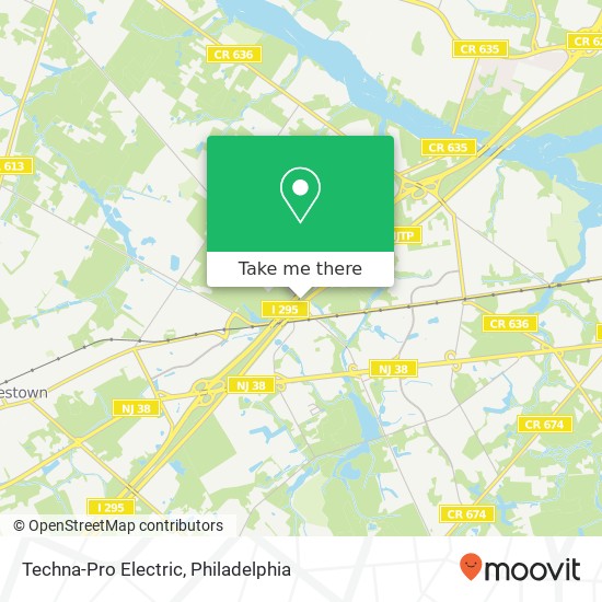 Mapa de Techna-Pro Electric, 100 Pike Rd