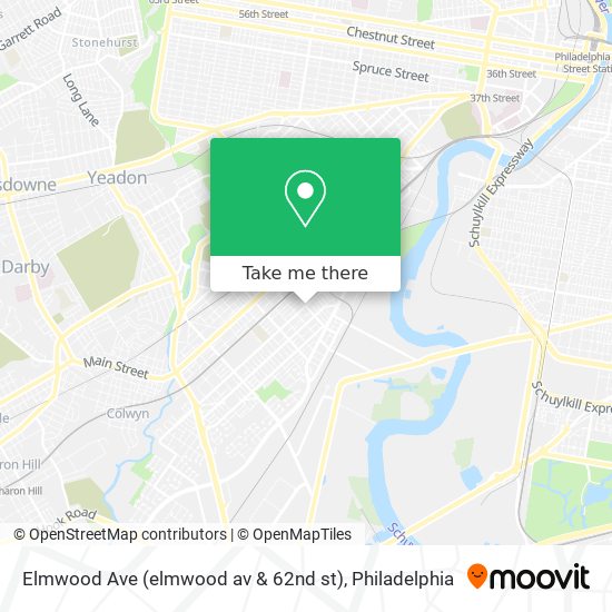 Elmwood Ave (elmwood av & 62nd st) map