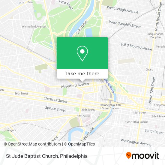 Mapa de St Jude Baptist Church