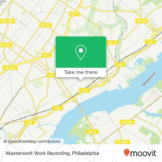 Masterwork Work Recording map