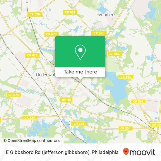 E Gibbsboro Rd (jefferson gibbsboro), Lindenwold, NJ 08021 map