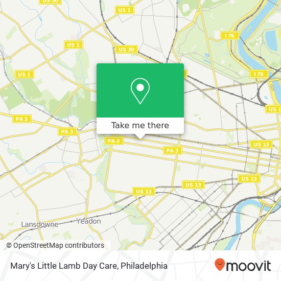 Mary's Little Lamb Day Care, 5820 Chestnut St map