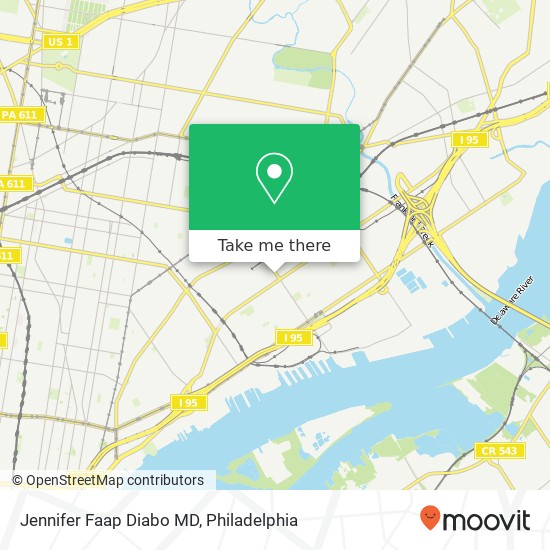 Jennifer Faap Diabo MD, 2318 E Allegheny Ave map