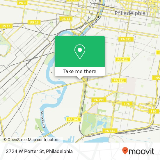 2724 W Porter St, Philadelphia, PA 19145 map