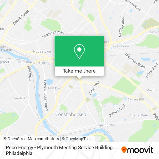 Peco Energy - Plymouth Meeting Service Building map