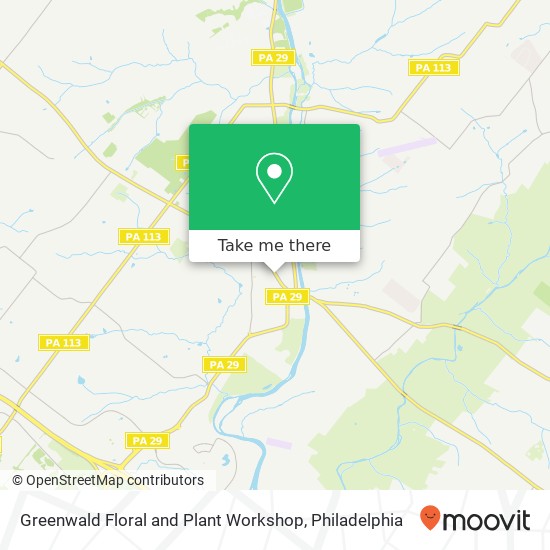Greenwald Floral and Plant Workshop map