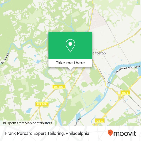 Mapa de Frank Porcaro Expert Tailoring