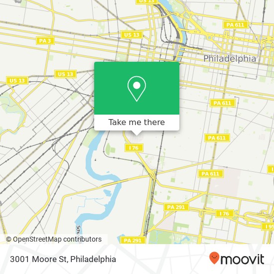 3001 Moore St, Philadelphia, PA 19145 map