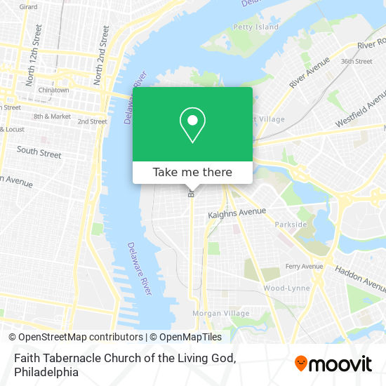 Faith Tabernacle Church of the Living God map