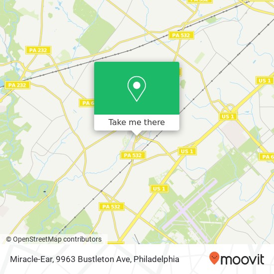 Miracle-Ear, 9963 Bustleton Ave map