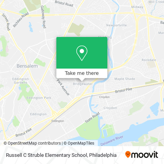 Russell C Struble Elementary School map