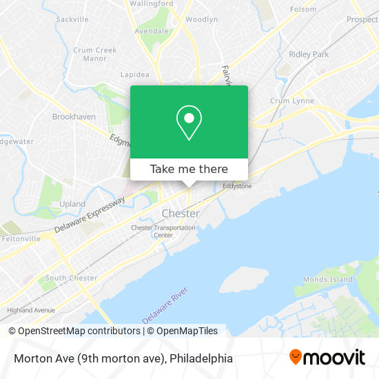 Morton Ave (9th morton ave) map