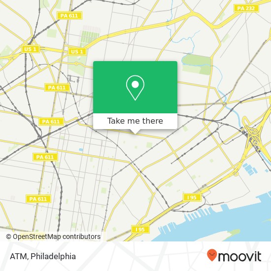 ATM, 338 E Allegheny Ave map