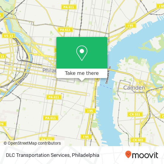 Mapa de DLC Transportation Services, 510 Walnut St