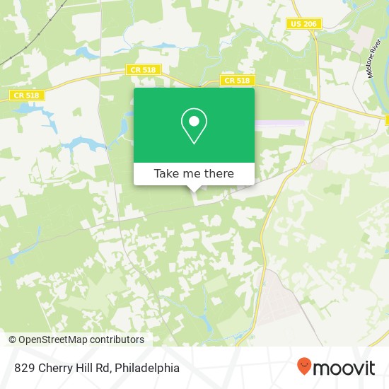 829 Cherry Hill Rd, Princeton, NJ 08540 map