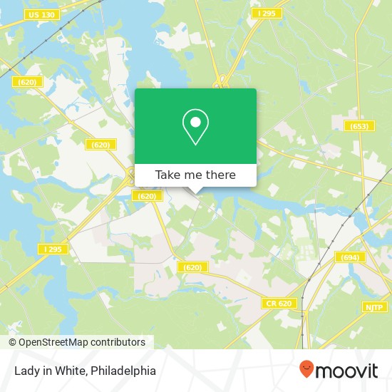 Mapa de Lady in White, 1519 High Hill Rd