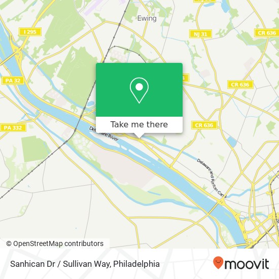 Sanhican Dr / Sullivan Way, Trenton, NJ 08618 map