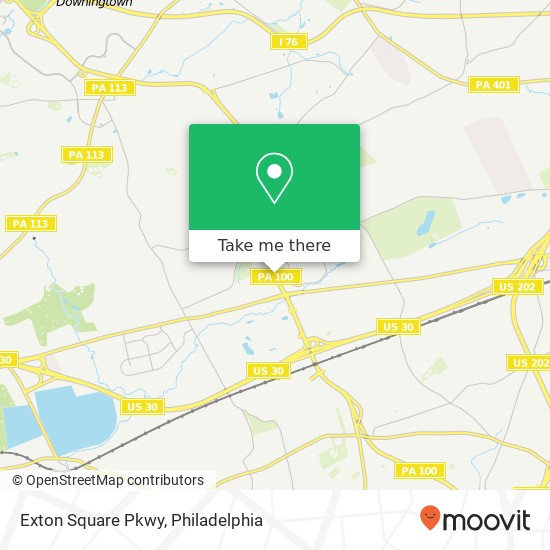 Mapa de Exton Square Pkwy, Exton, PA 19341