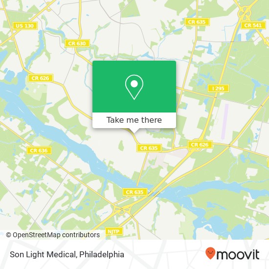 Son Light Medical, 621 Beverly Rancocas Rd map