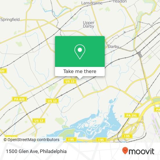 1500 Glen Ave, Folcroft, PA 19032 map