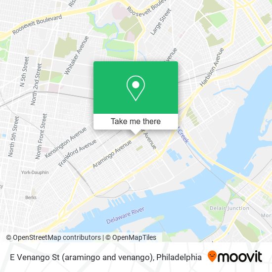 Mapa de E Venango St (aramingo and venango)