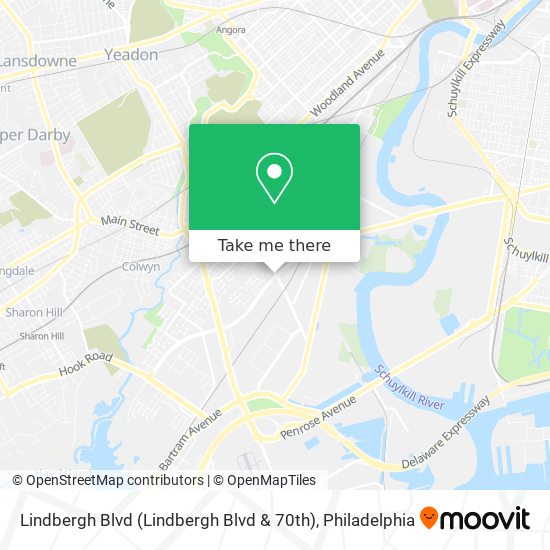 Lindbergh Blvd (Lindbergh Blvd & 70th) map