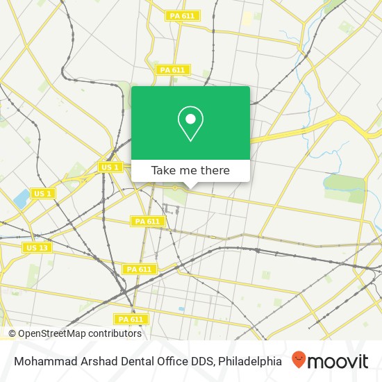 Mohammad Arshad Dental Office DDS, 4200 N 8th St map