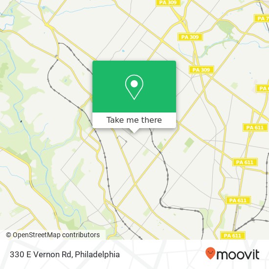 330 E Vernon Rd, Philadelphia, PA 19119 map