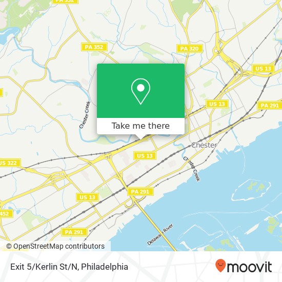 Mapa de Exit 5/Kerlin St/N