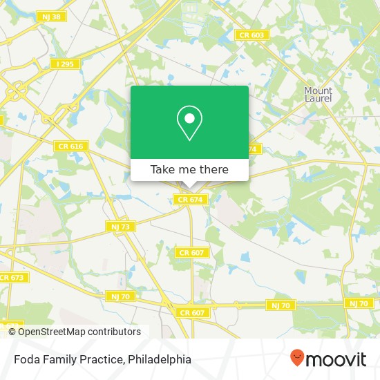 Mapa de Foda Family Practice, 127 Church Rd