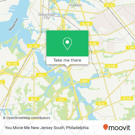 You Move Me New Jersey South, 143 Harding Ave map