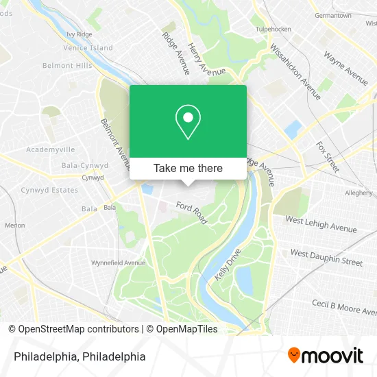 Philadelphia map