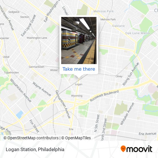 Mapa de Logan Station