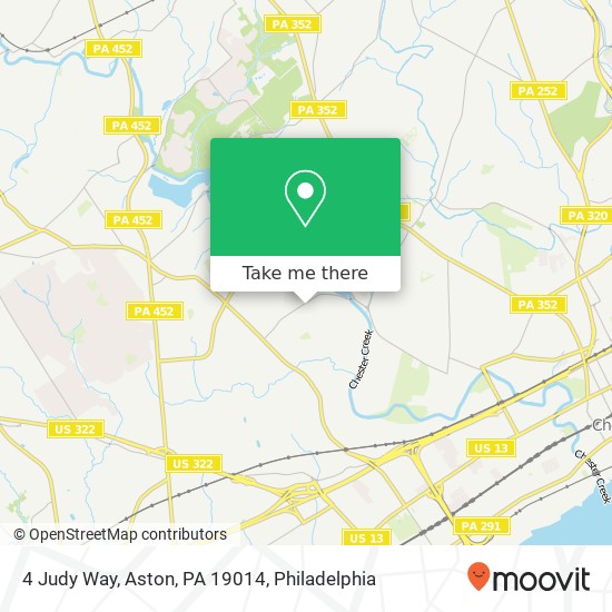 4 Judy Way, Aston, PA 19014 map
